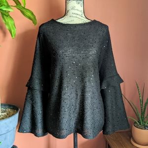 Easel Sequin Sweater
